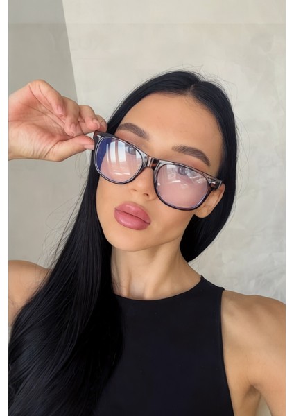 Bilgisyar Tablet Tv Koruyucu Gözlük Wayfarer Mavi Işık Korumalı Blue Block Optik Uyumlu Camları Değiştirilebilir modelleri