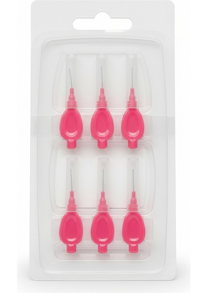 Arayüz Fırçası Diş Arası Temizleme Fırçası U Tipi Diş Arası Temizlik Pembe 0,40 mm fırsatları