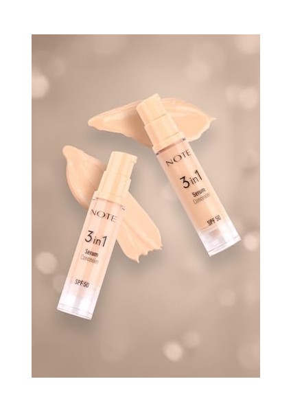 Note 3 In 1 Serum Concealer Spf 50 10 Medium Nemlendirici ve Aydınlatıcı Göz Altı Kapatıcısı fiyatları