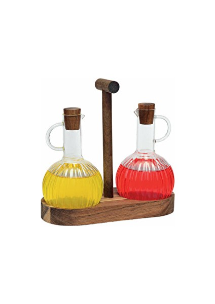 2 Adet Arow Brier Bambu Cam Yağlık 2li