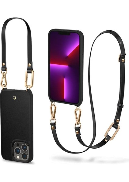 Ciel By Cyrıll iPhone 13 Pro Kılıf Classic Charm Black - ACS03582