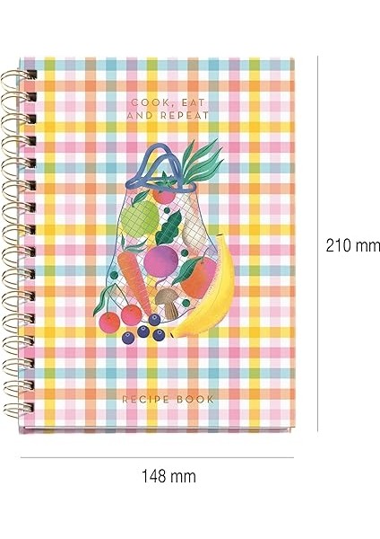 Defter Mr Yemek Defteri Spiralli Meyveler fiyatları