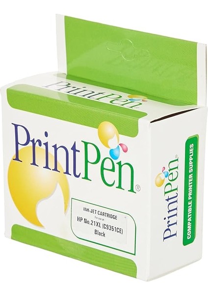 NO.21XL (C9351CE) Siyah Yüksek Kapasite Muadil Mürekkep Kartuşu fırsatları