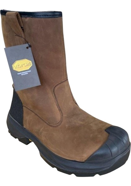 Nubuk Tae 072 Hro-Src Petrolcü Çizmesi (Kahve)