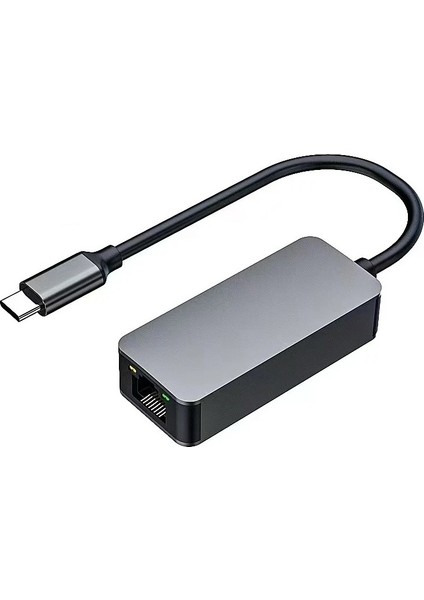 4752 USB Type C To Ethernet 2500MBPS 2.5g Internet Çevirici Dönüştürücü Adaptör