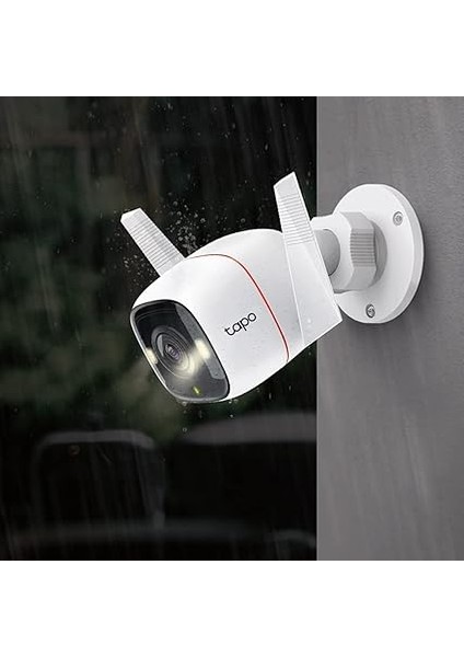 Tapo C320WS, 2k 4mp Dış Mekan Wi-Fi/ethernet Güvenlik Kamerası, Hareket Algılama, IP66 Su Geçirmez, 30M Starlight Gece Görüşü, Çift Yönlü Ses, Bulut/yerel Depolama, Sesli ve Işıklı Alarm modelleri