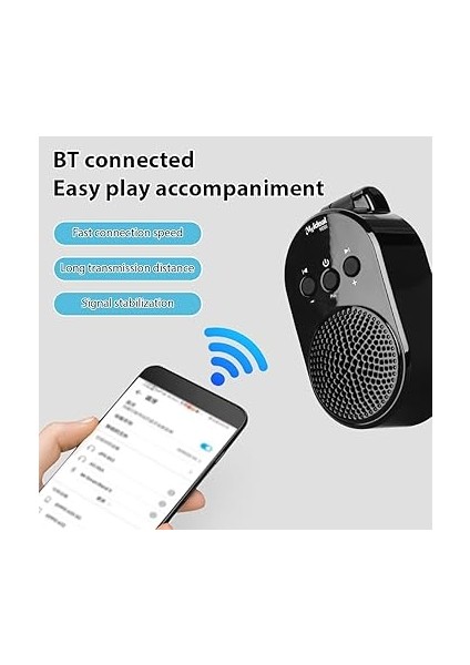 5W Gitar Amfisi Bt Taşınabilir Tak-Çalıştır Hoparlör Tüm Elektrik Gitarlar Nefesli Çalgılar Pratik Amfisi Type-C 270 Derece Döndürülebilir Tak ve Çalıştır modelleri