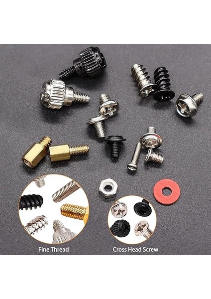 Bilgisayar Için 502 Parçalı Vida Seti: Anakart, Dizüstü Bilgisayar, Kasa, Fan, Sabit Disk ve Ssd; Atx Muhafazası Için Yedek Parçalar indirimleri
