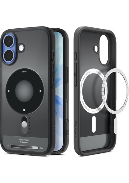17 ile Uyumlu Ince Magsafe Kılıf Ultra Hybrid Sararma Karşıtı Duraclear Hava Kanalı Teknolojisi Askeri Sınıf Koruma Magfit Tasarım Kapak - ACS10092