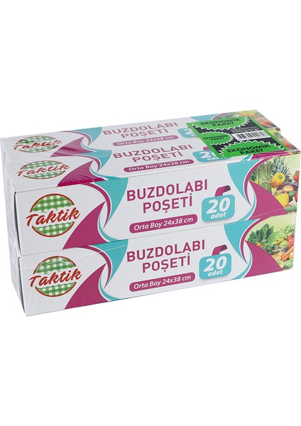 2 Adet Taktik Buzdolabı Poşeti Orta Boy 4 Lü Paket fiyatları