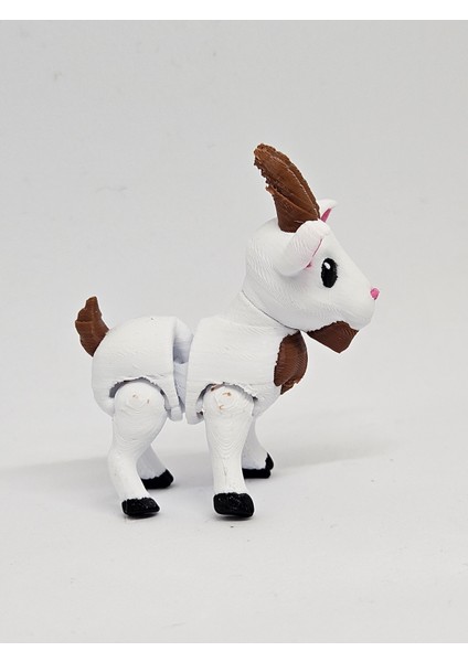 Aysbistudio Minik Sevimli Keçi Hayvan Figür Oyuncak Çocuk Gelişimine Yardımcı – Flexi Hayvan Figür +4 Yaş - Bpa Free modelleri