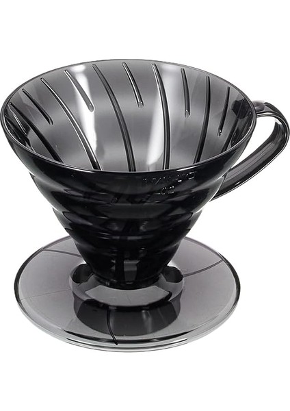 V60 02 Plastik Dripper ve 40’lı Filtre Kağıdı Seti, Siyah Şeffaf modelleri