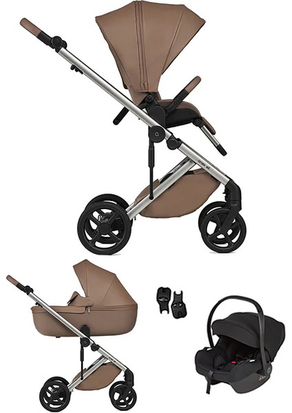 Eli - 3'ü 1 Arada Seyahat Sistem Bebek Arabası Seti - Secret