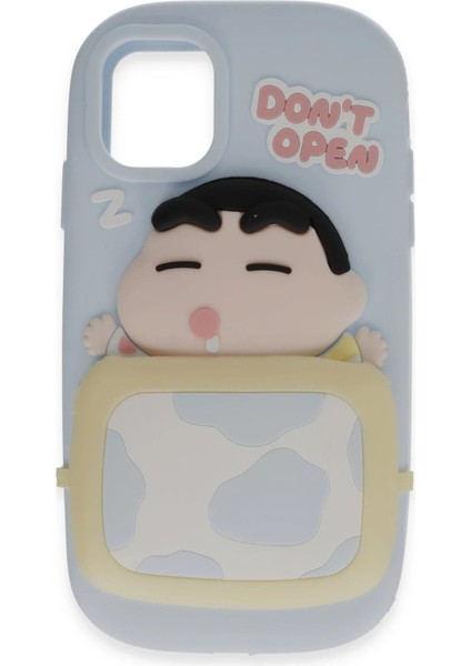 iPhone 12 Kılıf Poky Karakter Silikon Kapak - Desen 3-(5796) - N993J160-M25993