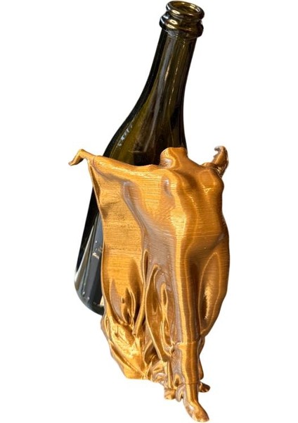 Kadın Silüeti Şaraplık - El Işçiliği ile Boyama fiyatları