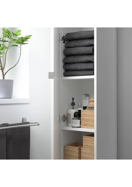 Enhet Boy Dolabı Beyaz 30 x 32 x 180 cm fırsatları