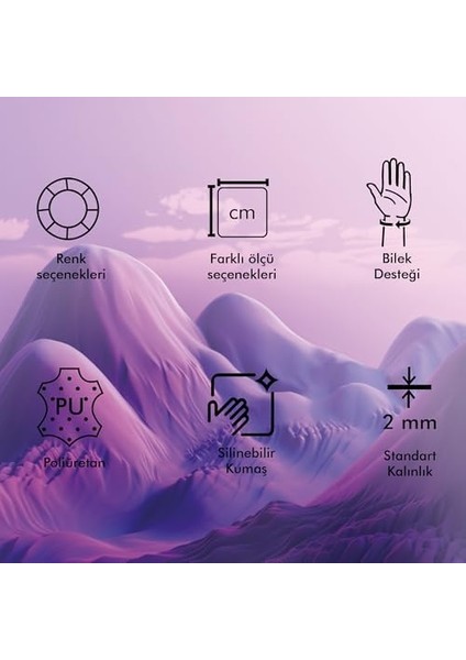 - Dörtgen Bilek Destekli Mouse Pad | Konfor, Kaymaz Taban, Ergonomik, Yumuşak, Ev,ofis (Mavi) modelleri