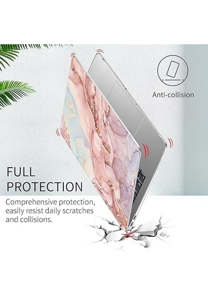 Air 13 Inç 2020 2019 2018 Release A2179 A2337 M1 ile Uyumlu Kılıf, Mermer Desenli Tasarım Ince Koruyucu Plastik Sert Kabuk Kılıf ve Hava ile Aynı Paragraf Klavye Kapağı 13" fiyatları