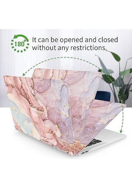 Air 13 Inç 2020 2019 2018 Release A2179 A2337 M1 ile Uyumlu Kılıf, Mermer Desenli Tasarım Ince Koruyucu Plastik Sert Kabuk Kılıf ve Hava ile Aynı Paragraf Klavye Kapağı 13" fırsatları