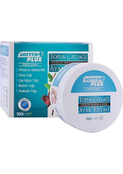 Plus Topuk Çatlağı ve Ayak Kremi 100 ml