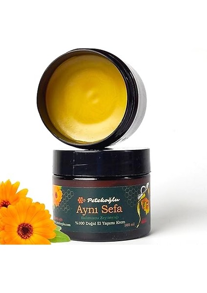 (100ML) El Yapımı Aynısefa Çiçeği Kremi Balmumu Zeytinyağı Kremi Merhemi Onarıcı Nemlendirici Krem indirimleri