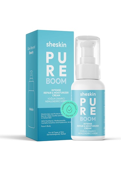 Sheskin Pure Boom Yoğun Onarıcı Nemlendirici Krem