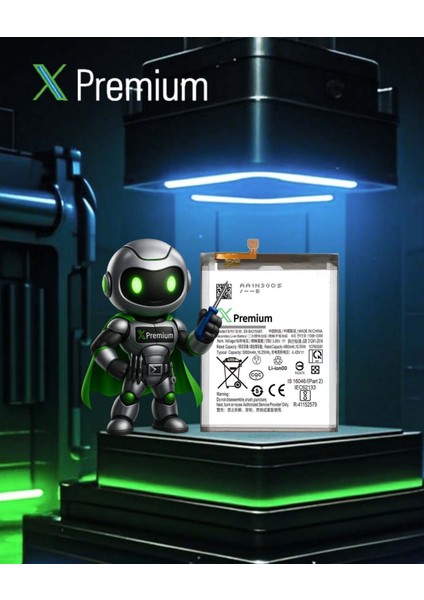 Xpremium Samsung F22 4g Uyumlu Batarya Pil Süper Yüksek Kalite 5000 Mah EB-BA315ABY modelleri