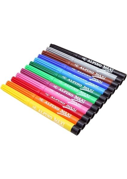 Alp-Ar-06 Maxi Keçeli Kalem, 12'li fiyatları