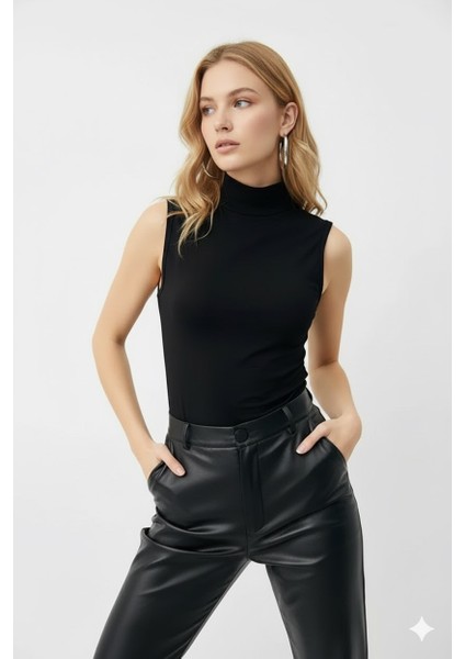 Kadın Kolsuz Balıkçı Yaka Badi