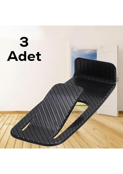 Yapışkanlı Kapı Stoperi 3'lü Kapı Durdurucu Plastik Kapı Altı Takozu fiyatları