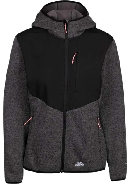 Tierra - Fe Fleece AT400 Kadın Gri Outdoor Ceketi
