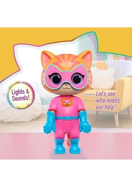 Play Disney Junior Superkitties Cat-Tastic Dönüştüren Ginny Işıkları ve Sesleri Figür, 3 Yaş Üstü Çocuk Oyuncakları fiyatları