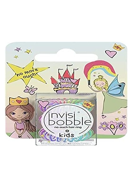 Invisibobble Kids Princess Sparkle 3'lü Çocuk Saç Tokası