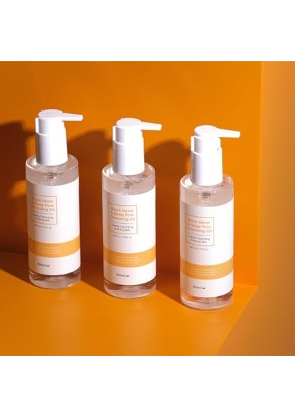 Bibimcos Siyah Nokta ve Derin Gözenek Temizleme Yağı, Makyajı, Kirleri ve Fazla Yağı Etkili Şekilde Temizler, Nemlendirici, Tüm Cilt Tipleri Için, 200ML modelleri