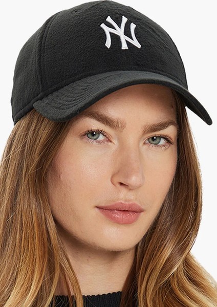 Cosy 9forty New York Yankees Adjustable Cap Unisex Polar Şapka Siyah
