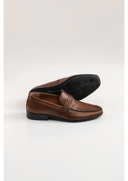 Erkek %100 Deri Yeni Nesil ??k Kösele Tarz? Erkek Ayakkab?s? Hakiki Deri Kahverengi Ayakkab?