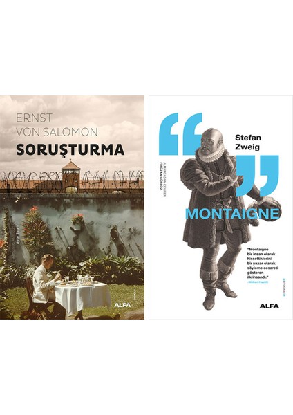 Soruşturma + Montaigne