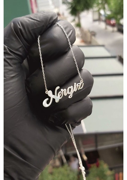 925 Ayar Gümüş Isimli Kolye