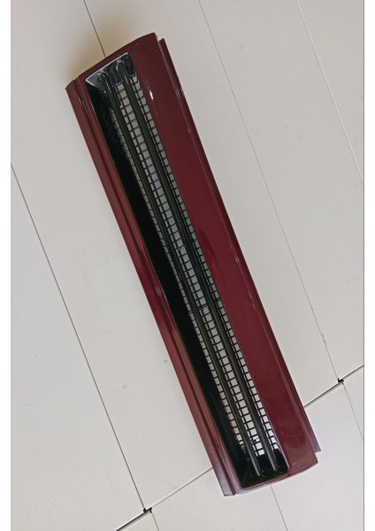 Tofaş Logosuz Panjur El Yapımı Çift Çıtalı 140 Bordo Boyalı