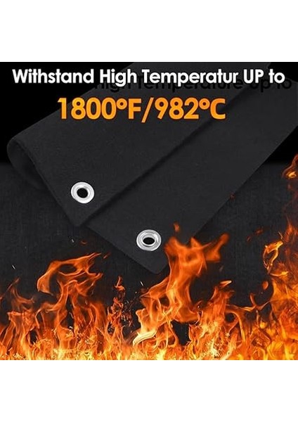 Kaynak Battaniyesi Yanmaz, Açılış Şekli Kaynak Mat, Isıya Dayanıklı Lehim Battaniyesi 2000 ° F'ye Kadar, Alev Karbon fiyatları