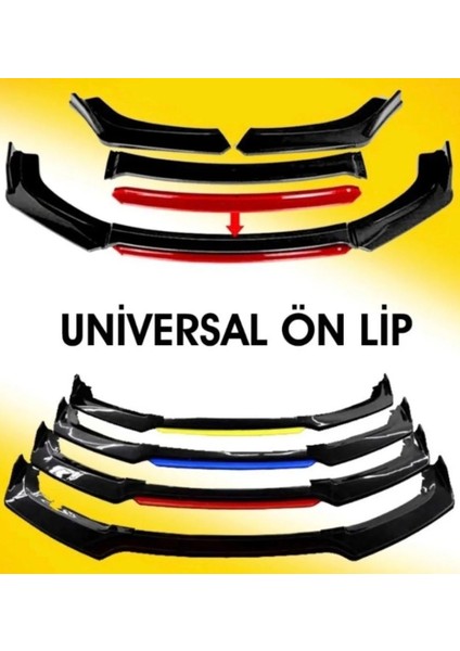 Universal 4 Parça Lip Piano Black Parlak Siyah 6 Renk Çeşit fiyatları