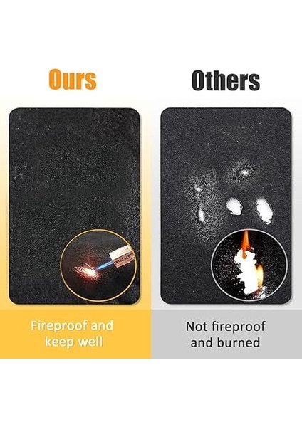 Kaynak Battaniyesi Yanmaz, Açılış Şekli Kaynak Mat, Isıya Dayanıklı Lehim Battaniyesi 2000 ° F'ye Kadar, Alev Karbon fırsatları