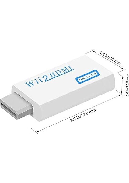 Nintendo Wii Için HDMI Tv Kablo Çevirici Dönüştürücü Adaptör 4542 fiyatları