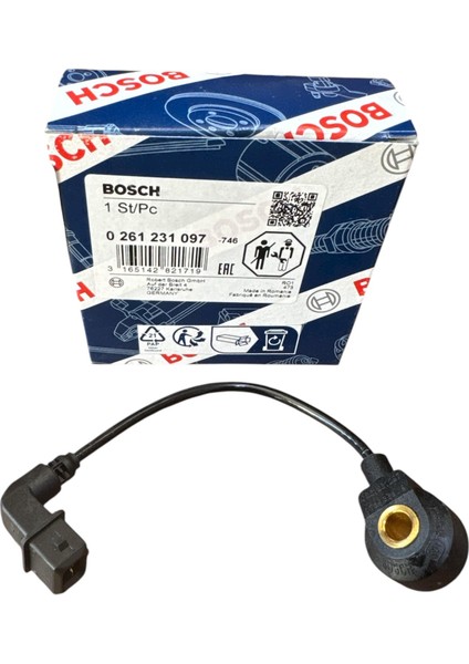 Vuruntu Sensörü / Bmw M43 E-36 / 12141739368-BOSCH0261231097