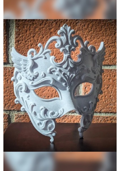 Celestial Koruyucu Maske – Dekoratif Kostüm ve Duvar Aksesuarı | 3D Baskı Sanatsal Maske