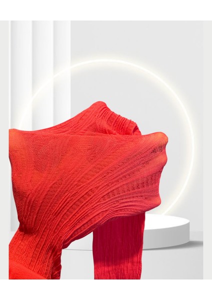 Mercan Rengi Dita Mistik Desenli Esnek 80 Denye Külotlu Çorap modelleri