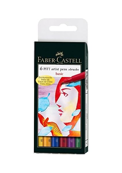 Castell Pens Brush 6'lı Ana Renk fiyatları