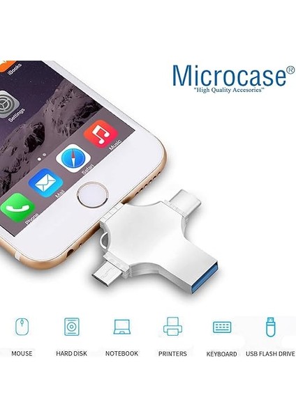 Android Type-C Lightning To USB 3.0 Çevirici Flash Disk Mouse Klavye Bağlantı Kiti -AL2742 fiyatları