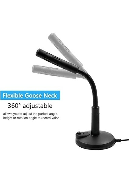 Mini USB Kondenser Mikrofon, Ayarlanabilir Masaüstü Mikrofon, Tak ve Çalıştır, Yüksek Hassasiyet, Ağlar Için Gürültüyü Ortadan Kaldırın Sohbet Şarkı Söyleme Oyun Ev Stüdyosu - M309 fiyatları