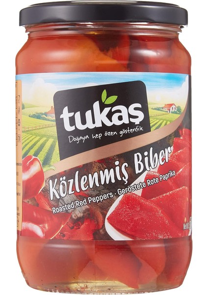 Tukaş Közlenmiş Biber 680 gr